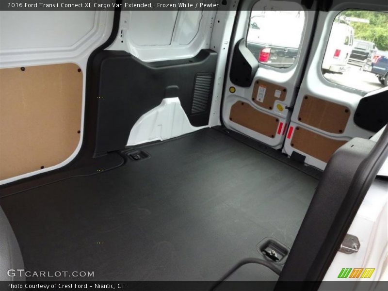 Frozen White / Pewter 2016 Ford Transit Connect XL Cargo Van Extended