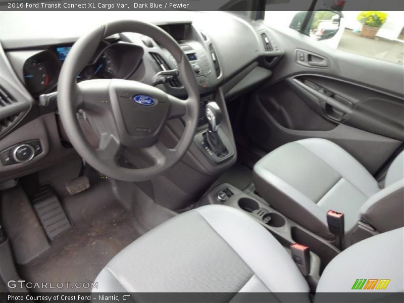 Pewter Interior - 2016 Transit Connect XL Cargo Van 