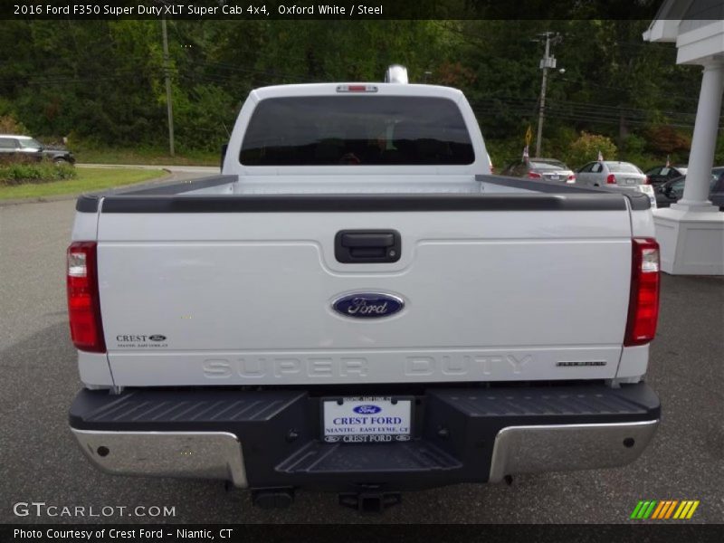 Oxford White / Steel 2016 Ford F350 Super Duty XLT Super Cab 4x4