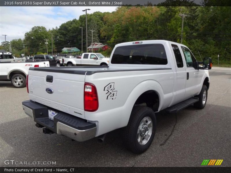 Oxford White / Steel 2016 Ford F350 Super Duty XLT Super Cab 4x4