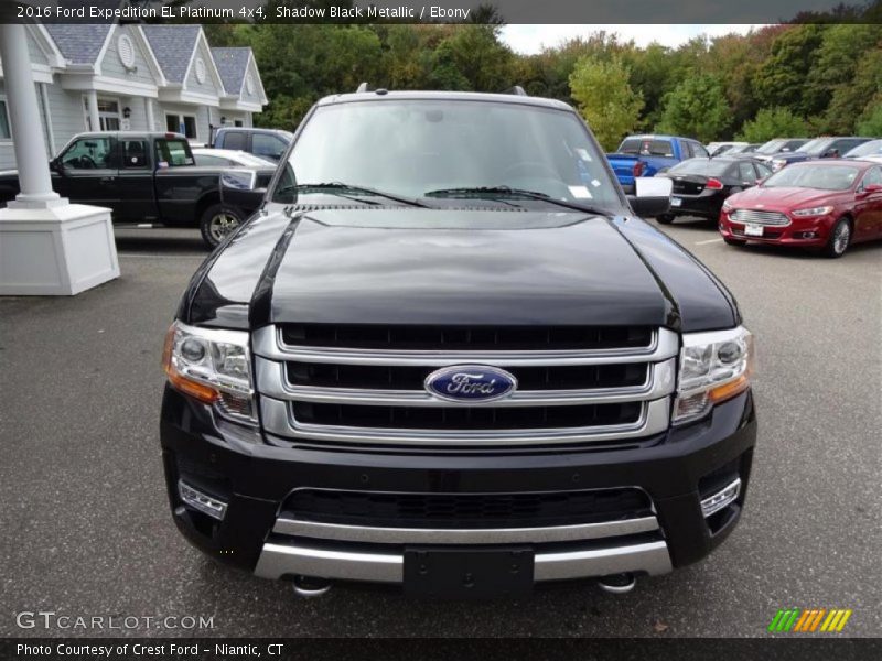 Shadow Black Metallic / Ebony 2016 Ford Expedition EL Platinum 4x4