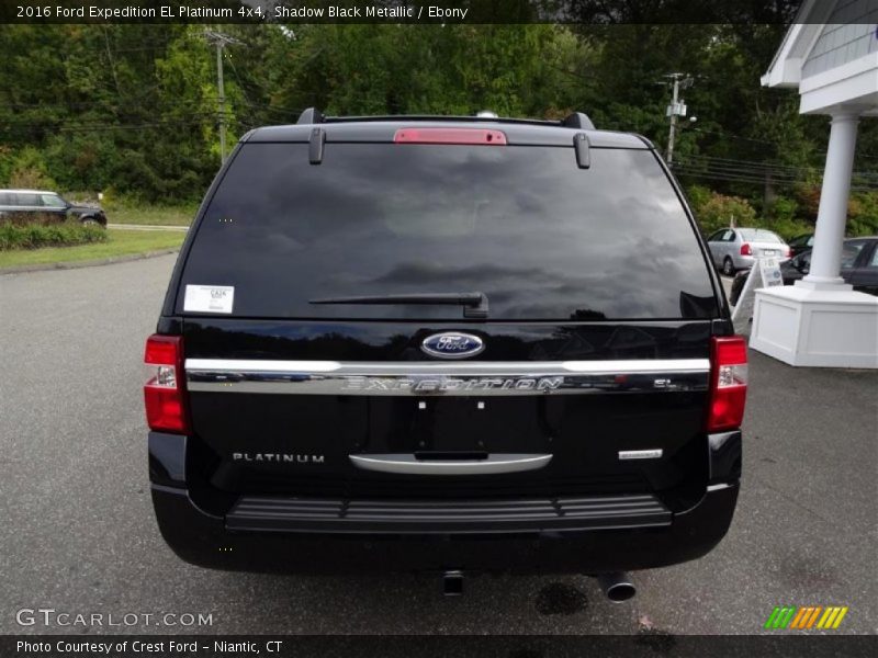Shadow Black Metallic / Ebony 2016 Ford Expedition EL Platinum 4x4