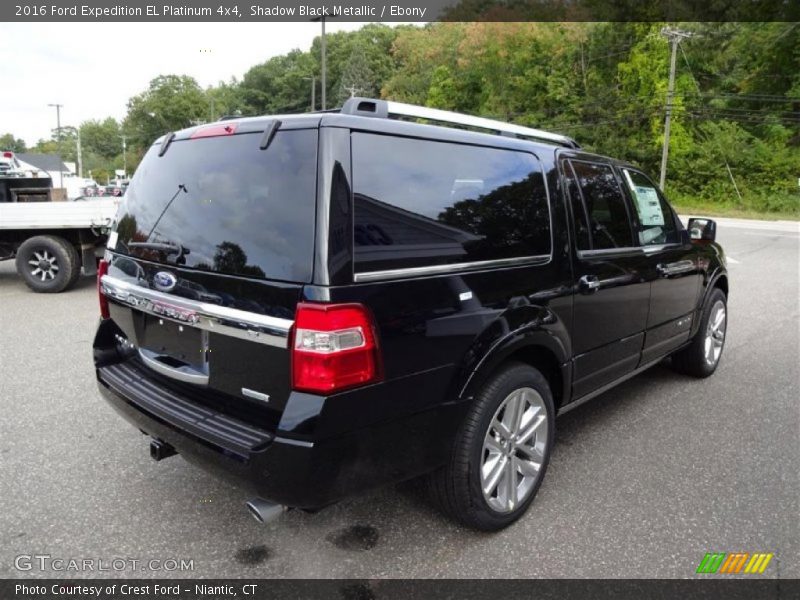Shadow Black Metallic / Ebony 2016 Ford Expedition EL Platinum 4x4