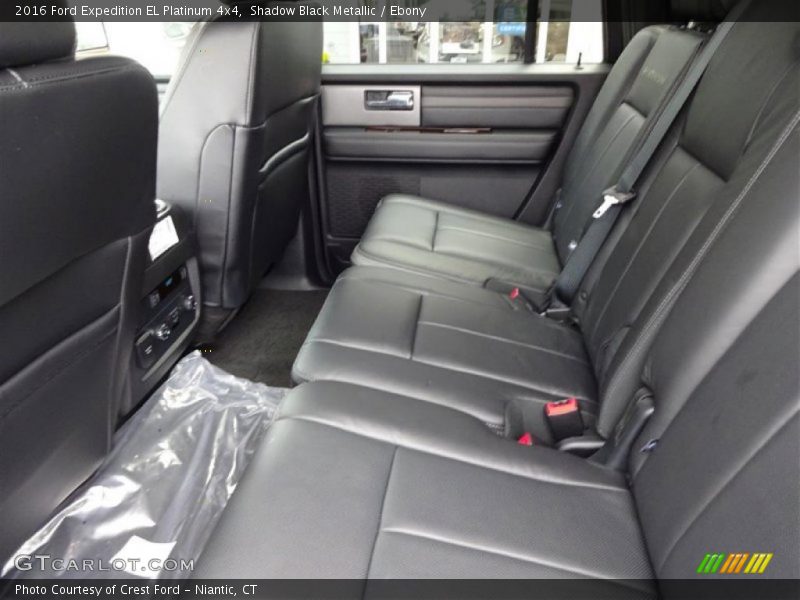 Rear Seat of 2016 Expedition EL Platinum 4x4