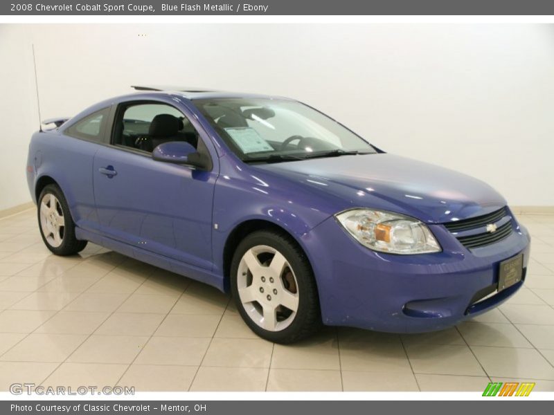 Blue Flash Metallic / Ebony 2008 Chevrolet Cobalt Sport Coupe