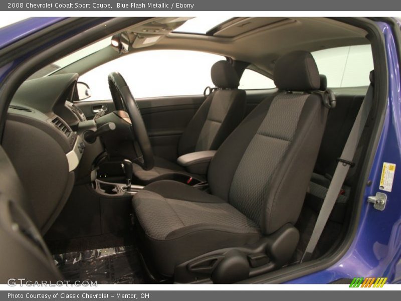 Blue Flash Metallic / Ebony 2008 Chevrolet Cobalt Sport Coupe