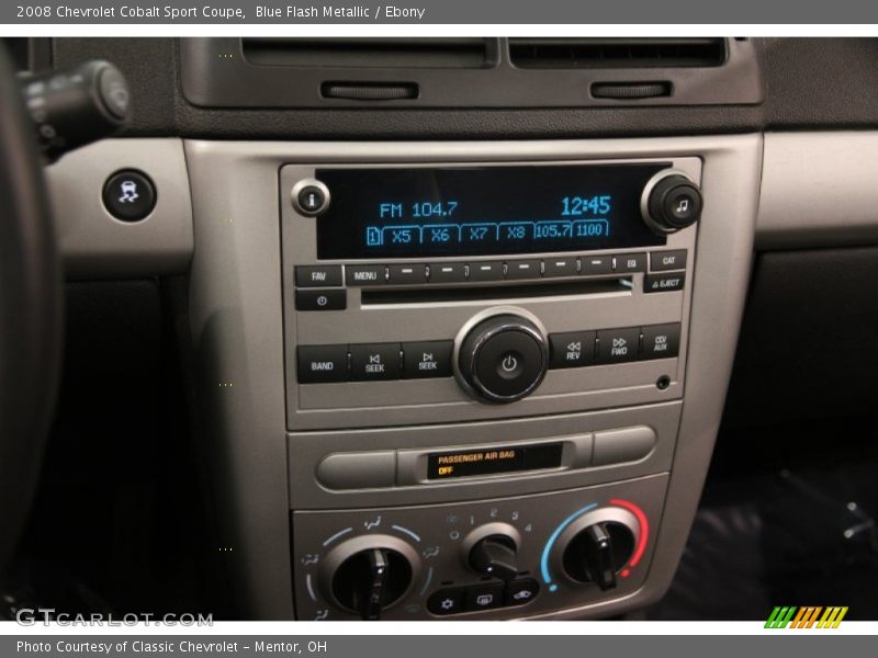 Blue Flash Metallic / Ebony 2008 Chevrolet Cobalt Sport Coupe
