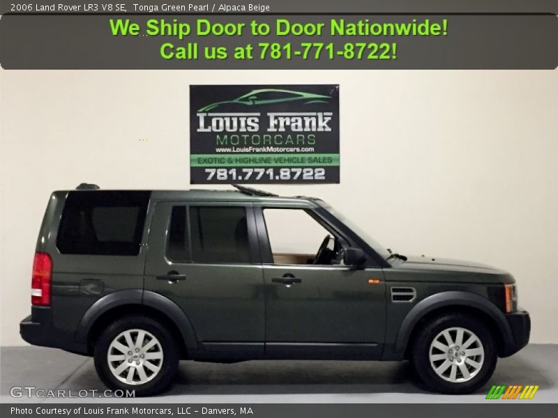 Tonga Green Pearl / Alpaca Beige 2006 Land Rover LR3 V8 SE