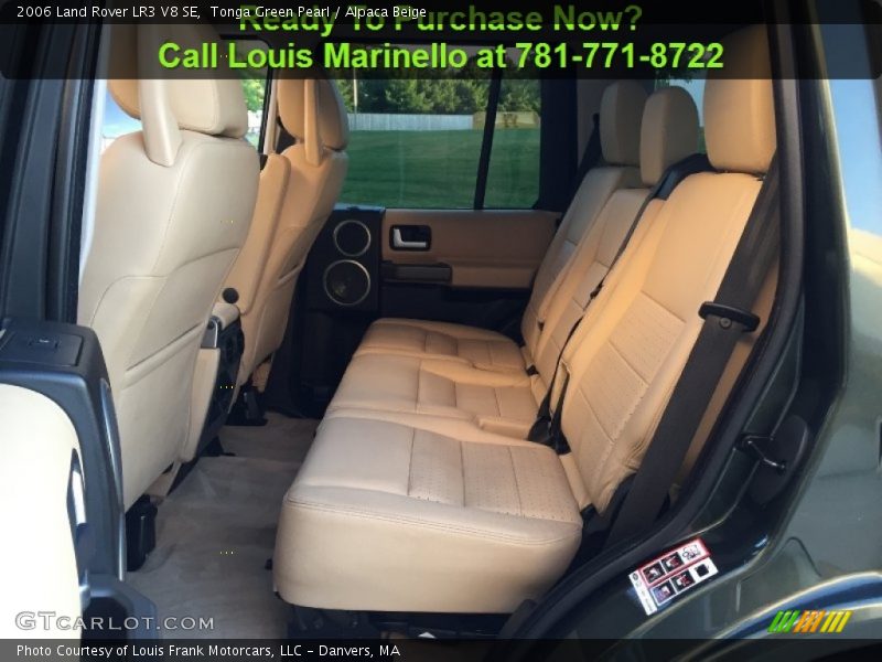 Tonga Green Pearl / Alpaca Beige 2006 Land Rover LR3 V8 SE