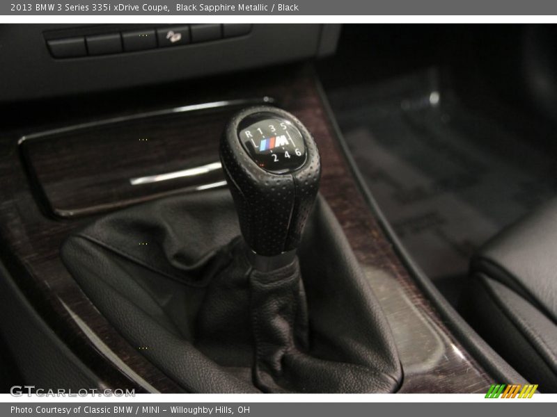  2013 3 Series 335i xDrive Coupe 6 Speed Automatic Shifter