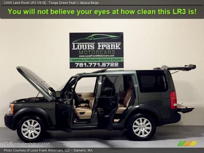 Tonga Green Pearl / Alpaca Beige 2006 Land Rover LR3 V8 SE