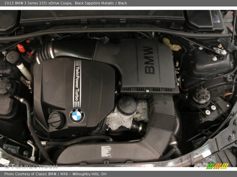  2013 3 Series 335i xDrive Coupe Engine - 3.0 Liter DI TwinPower Turbocharged DOHC 24-Valve VVT Inline 6 Cylinder