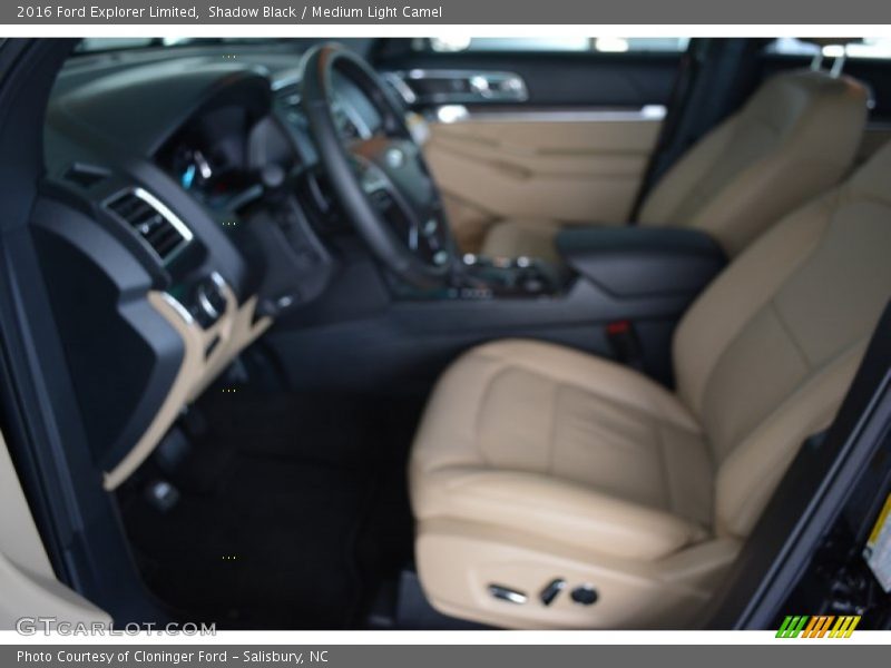 Shadow Black / Medium Light Camel 2016 Ford Explorer Limited