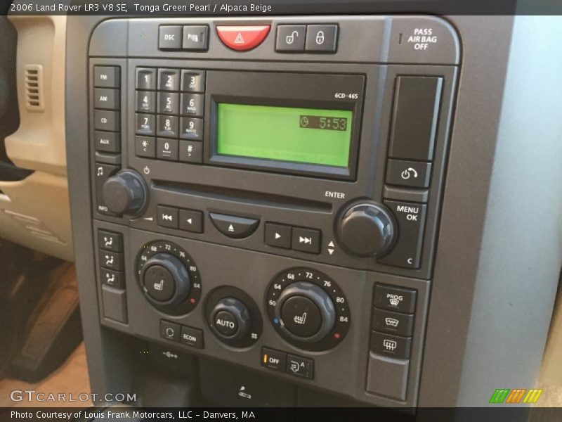 Tonga Green Pearl / Alpaca Beige 2006 Land Rover LR3 V8 SE