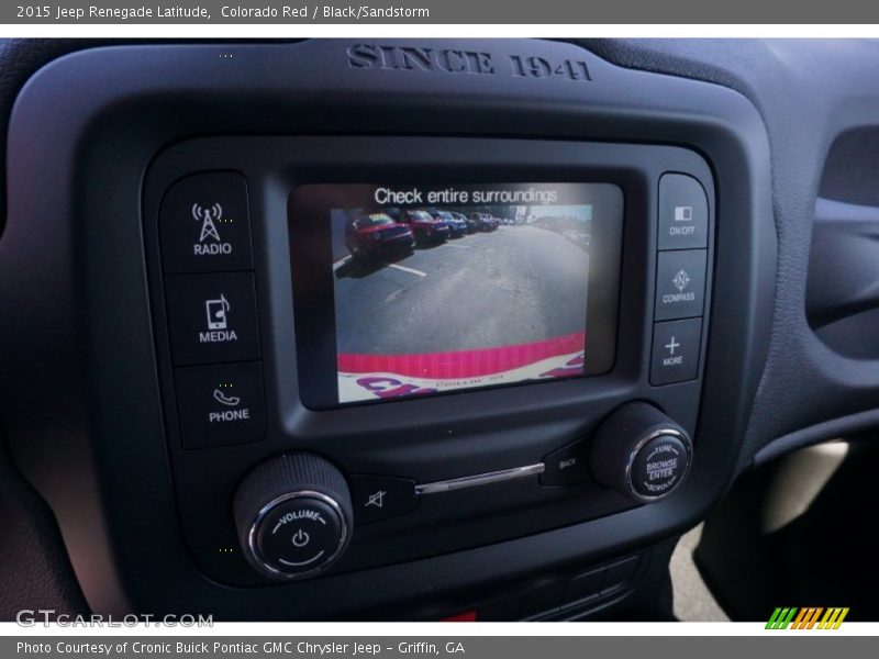 Colorado Red / Black/Sandstorm 2015 Jeep Renegade Latitude