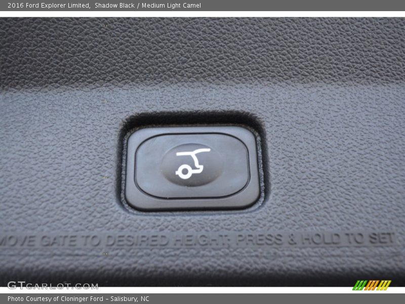Shadow Black / Medium Light Camel 2016 Ford Explorer Limited
