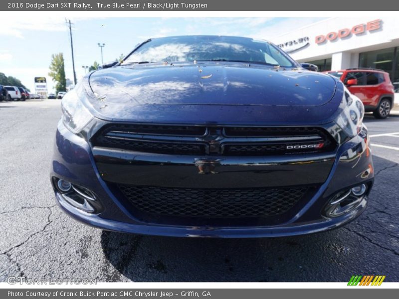 True Blue Pearl / Black/Light Tungsten 2016 Dodge Dart SXT Rallye