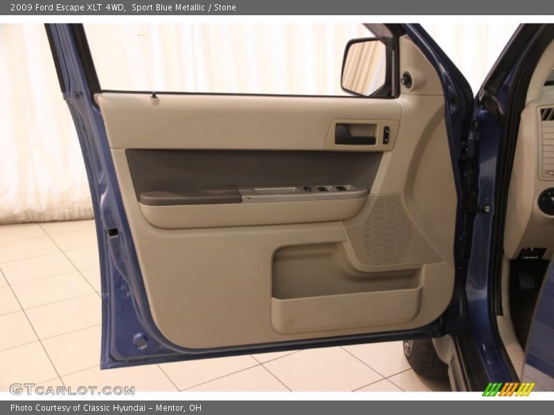 Sport Blue Metallic / Stone 2009 Ford Escape XLT 4WD