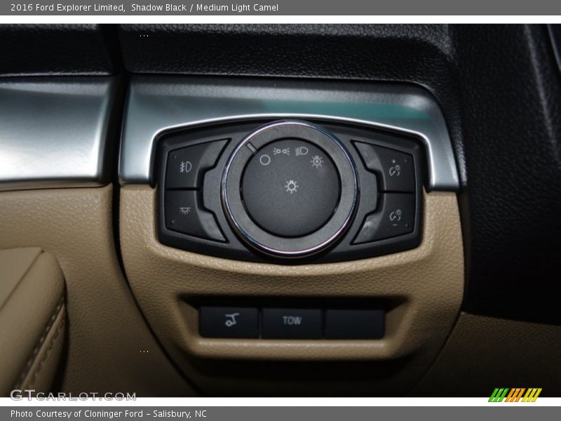 Shadow Black / Medium Light Camel 2016 Ford Explorer Limited