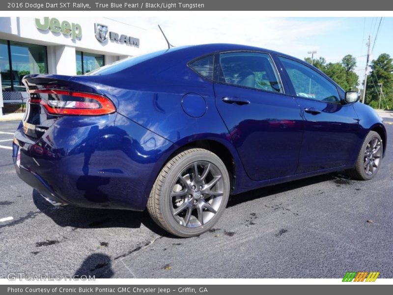 True Blue Pearl / Black/Light Tungsten 2016 Dodge Dart SXT Rallye