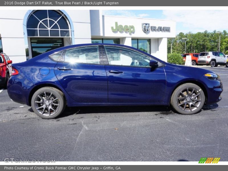 True Blue Pearl / Black/Light Tungsten 2016 Dodge Dart SXT Rallye