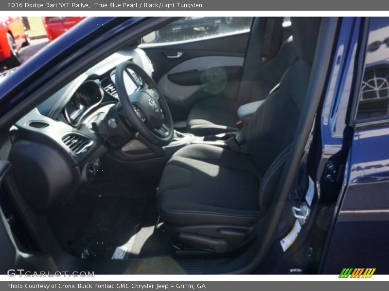 True Blue Pearl / Black/Light Tungsten 2016 Dodge Dart SXT Rallye