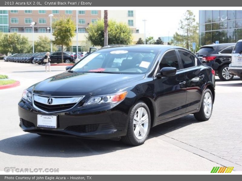 Crystal Black Pearl / Ebony 2013 Acura ILX 2.0L