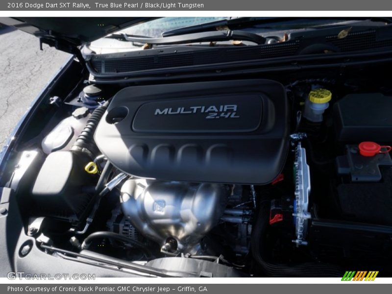 True Blue Pearl / Black/Light Tungsten 2016 Dodge Dart SXT Rallye