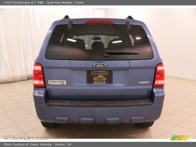 Sport Blue Metallic / Stone 2009 Ford Escape XLT 4WD
