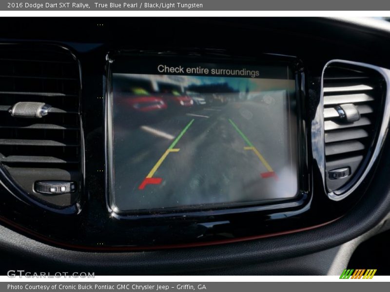 True Blue Pearl / Black/Light Tungsten 2016 Dodge Dart SXT Rallye