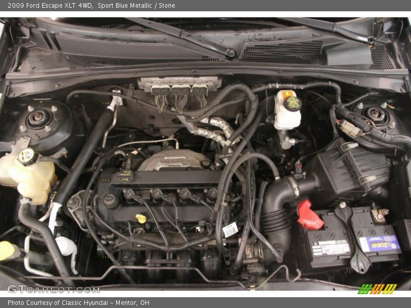 Sport Blue Metallic / Stone 2009 Ford Escape XLT 4WD