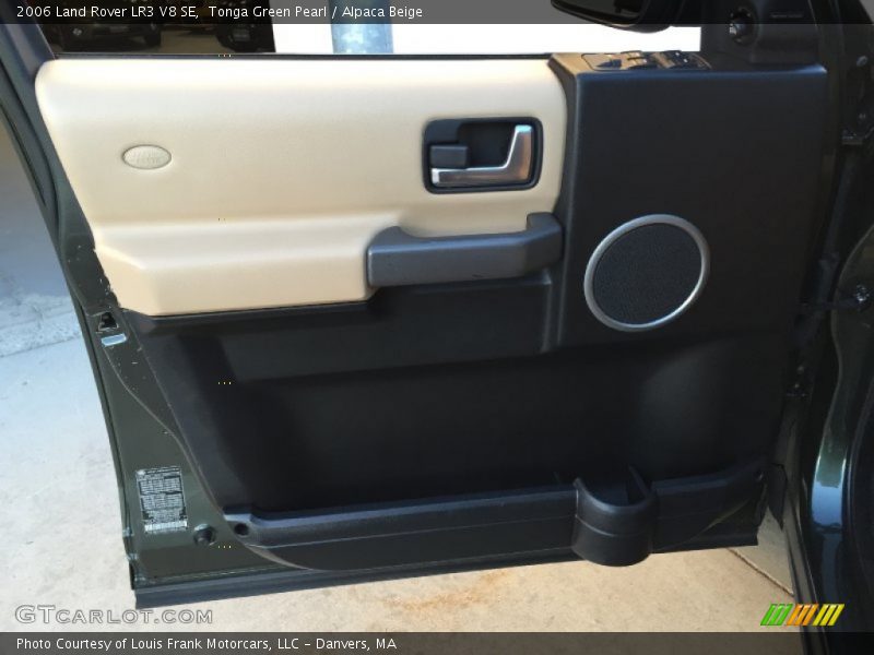 Tonga Green Pearl / Alpaca Beige 2006 Land Rover LR3 V8 SE