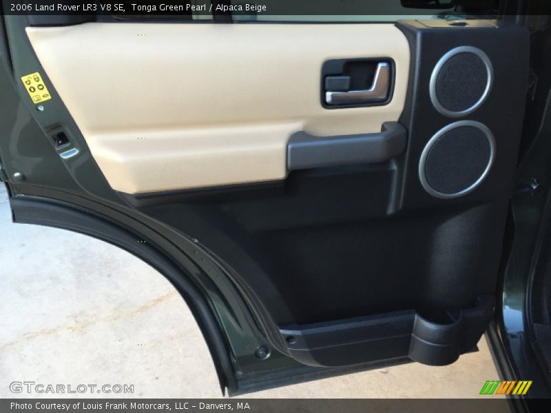 Tonga Green Pearl / Alpaca Beige 2006 Land Rover LR3 V8 SE