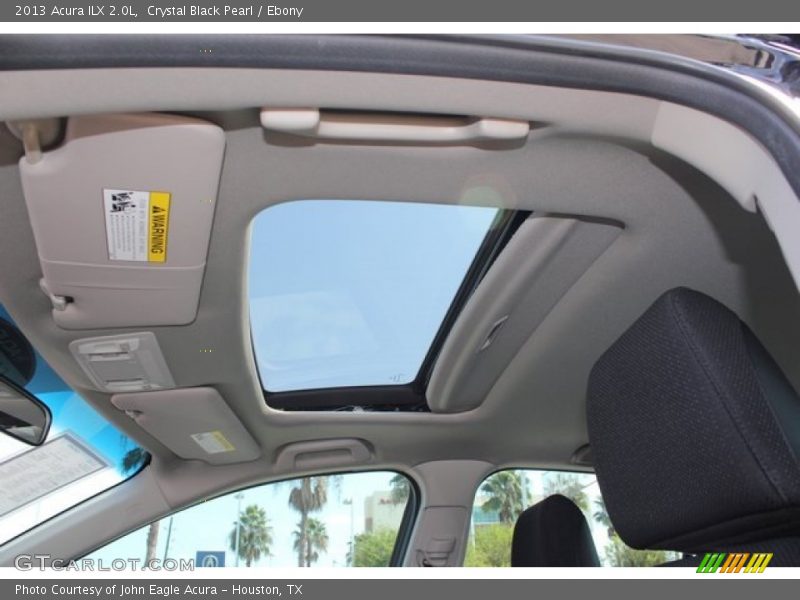 Crystal Black Pearl / Ebony 2013 Acura ILX 2.0L
