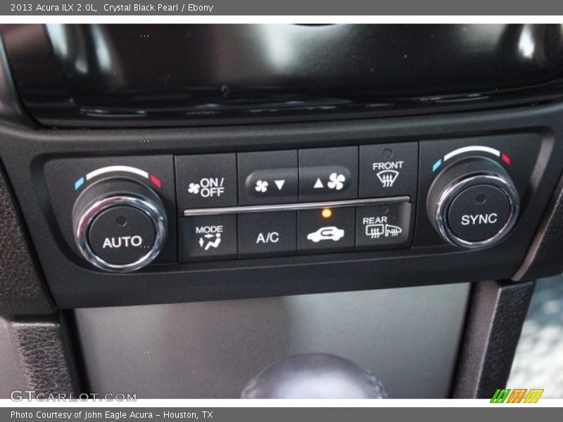 Crystal Black Pearl / Ebony 2013 Acura ILX 2.0L