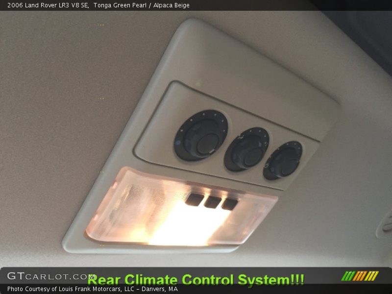 Tonga Green Pearl / Alpaca Beige 2006 Land Rover LR3 V8 SE