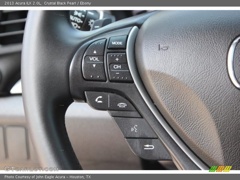 Crystal Black Pearl / Ebony 2013 Acura ILX 2.0L