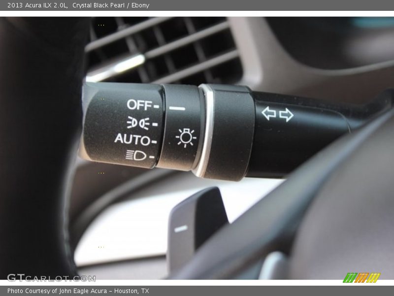Crystal Black Pearl / Ebony 2013 Acura ILX 2.0L