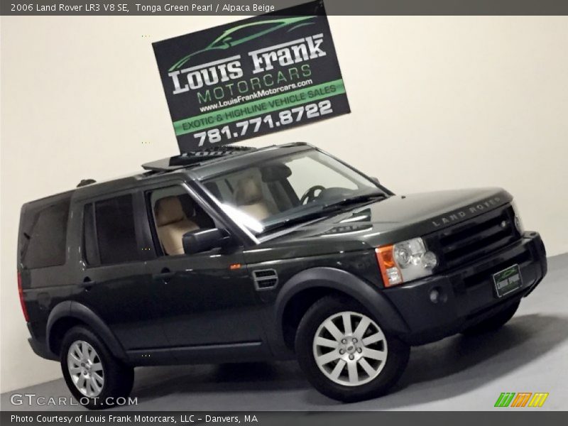 Tonga Green Pearl / Alpaca Beige 2006 Land Rover LR3 V8 SE