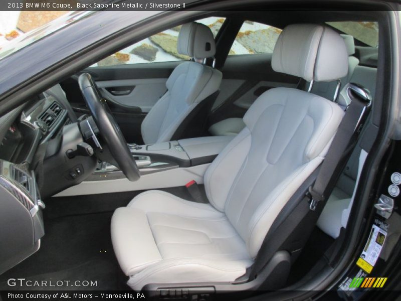 Front Seat of 2013 M6 Coupe