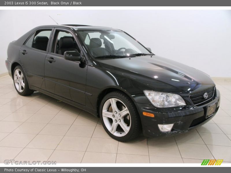 Black Onyx / Black 2003 Lexus IS 300 Sedan