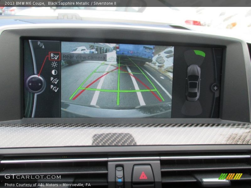 Black Sapphire Metallic / Silverstone II 2013 BMW M6 Coupe