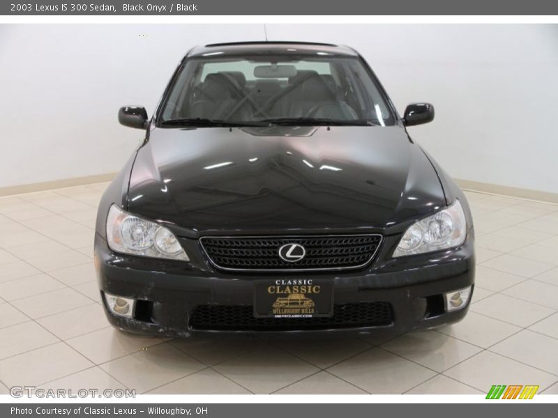 Black Onyx / Black 2003 Lexus IS 300 Sedan