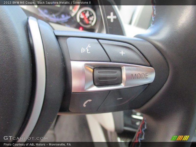 Black Sapphire Metallic / Silverstone II 2013 BMW M6 Coupe