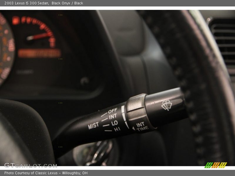 Black Onyx / Black 2003 Lexus IS 300 Sedan
