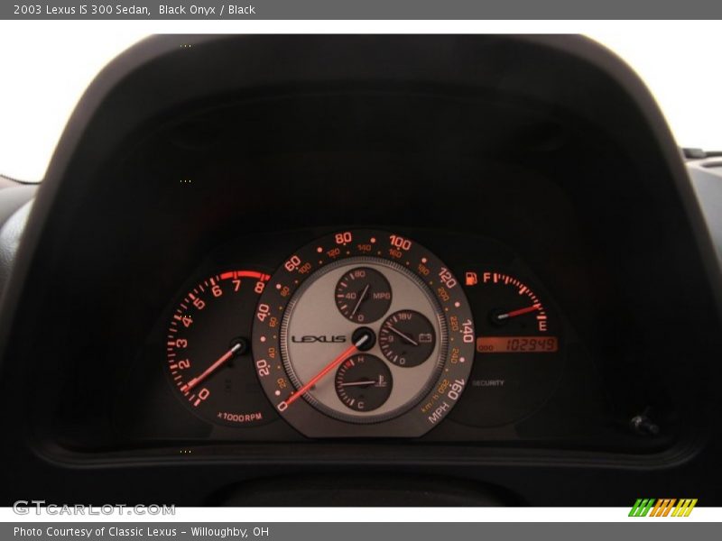 Black Onyx / Black 2003 Lexus IS 300 Sedan