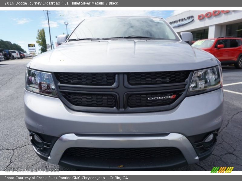 Billet Silver Metallic / Black 2016 Dodge Journey Crossroad Plus