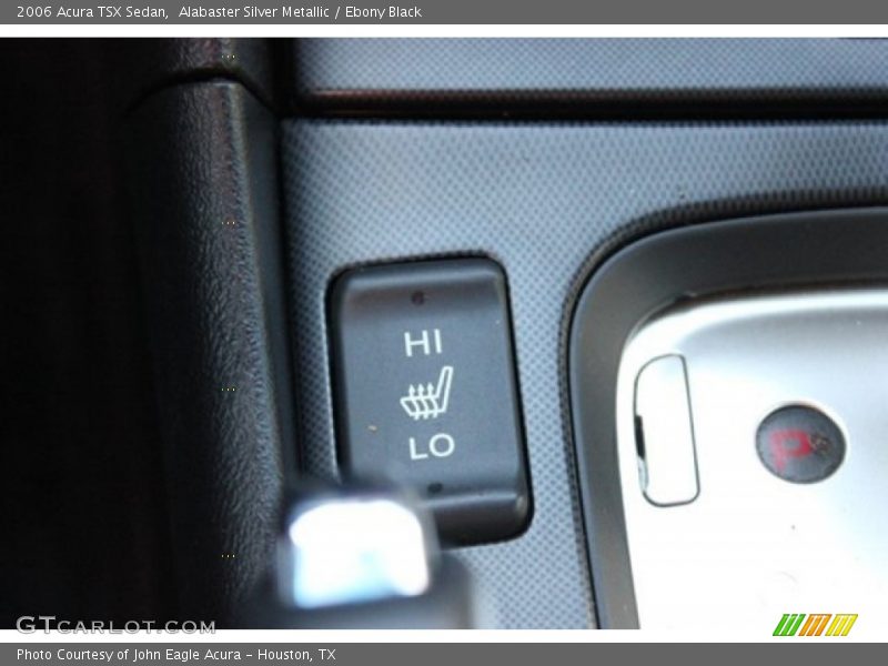 Alabaster Silver Metallic / Ebony Black 2006 Acura TSX Sedan