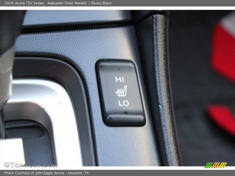 Alabaster Silver Metallic / Ebony Black 2006 Acura TSX Sedan