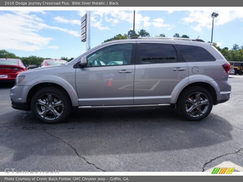 Billet Silver Metallic / Black 2016 Dodge Journey Crossroad Plus